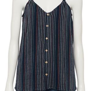 NEW Women's Sonoma Goods For Life® Button Down Cami